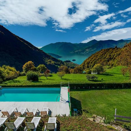 Beautiful Chalet With Swimming Pool In Lombardy Villa Marone Ngoại thất bức ảnh