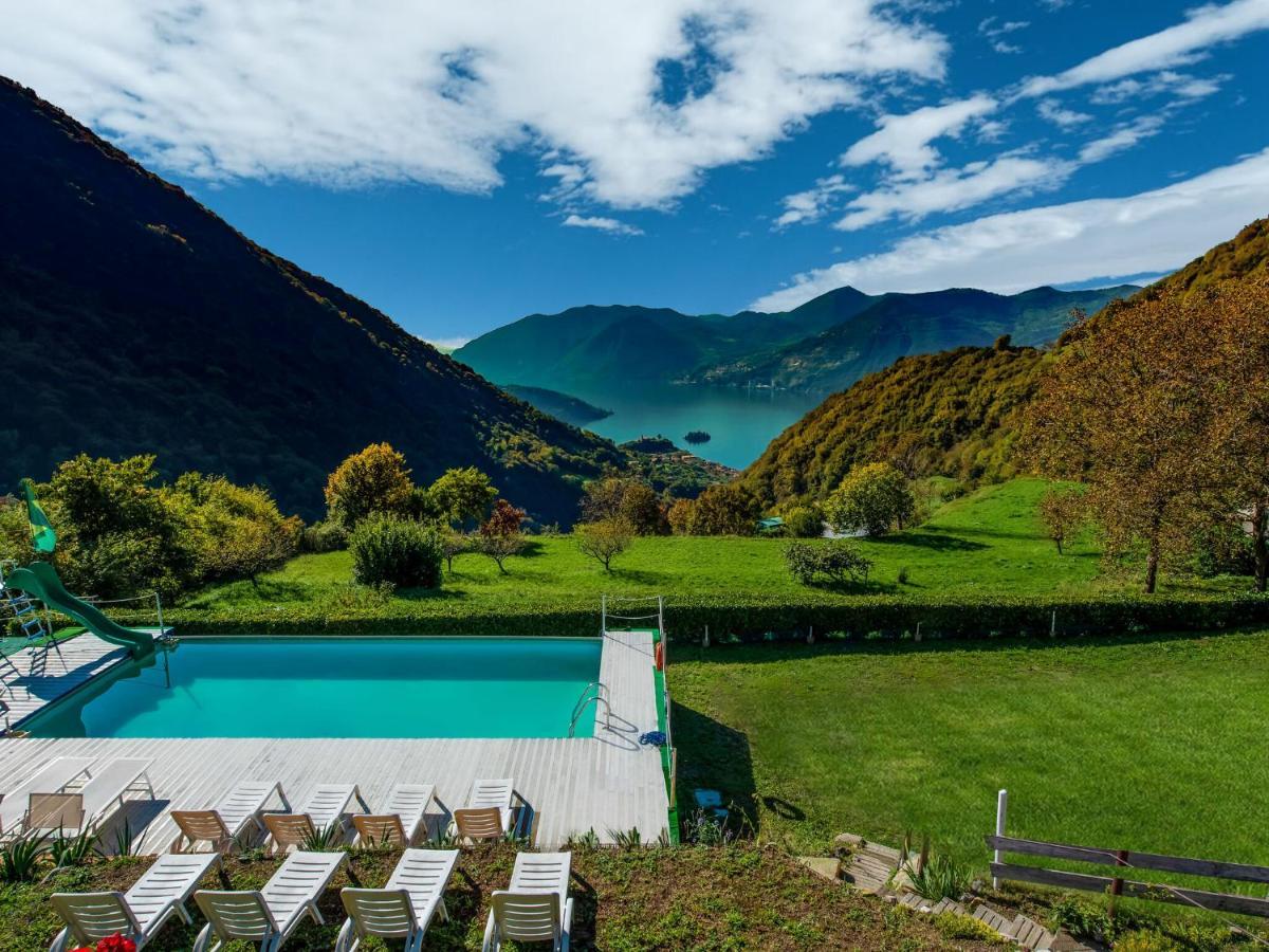 Beautiful Chalet With Swimming Pool In Lombardy Villa Marone Ngoại thất bức ảnh